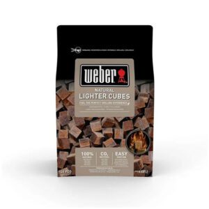 Натуральные кубики для розжига Weber