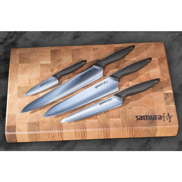 Набор из 4 кухонных ножей "Samura Golf" (10, 23, 45, 85), AUS-8 (SG-0240/K)