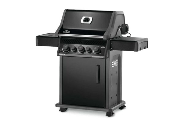 Газовый гриль Napoleon Rogue 425 RSB (черный, с конфоркой и вертелом)