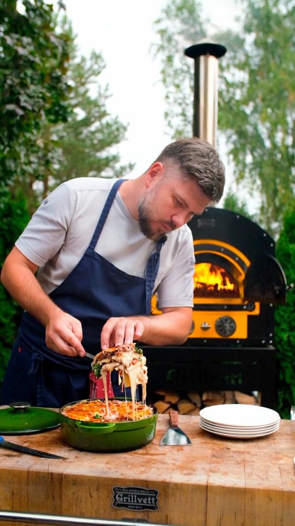 Угольная печь Grillvett G – Box (подставка отдельно)