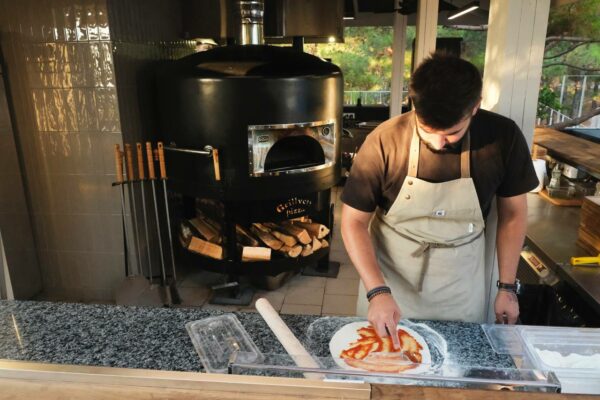 Дровяная пицца печь Grillvett IL Forno 1000 (подставка отдельно)