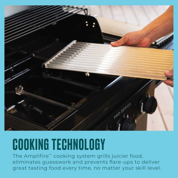 Газовый гриль Charbroil Pro Series с инфракрасной технологией Amplifire (3 горелки)