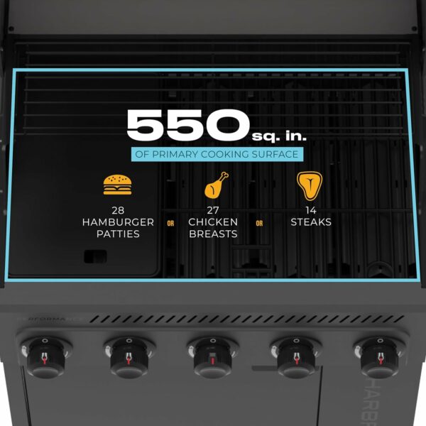 Газовый гриль Charbroil Versa-Charbroil Versa-Tile (3-в-1 с 3 горелками)