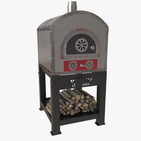 Угольная печь Grillvett G – Box (подставка отдельно)