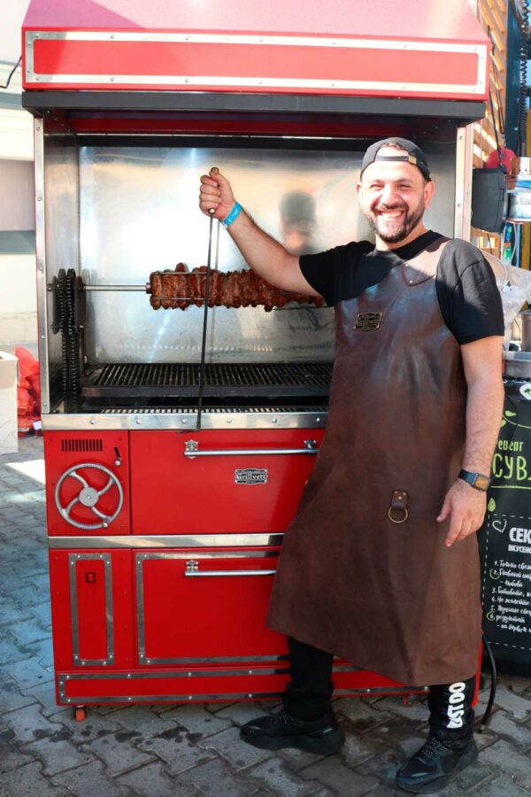 Угольный гриль Grillvett Bronx SA Hood 1300