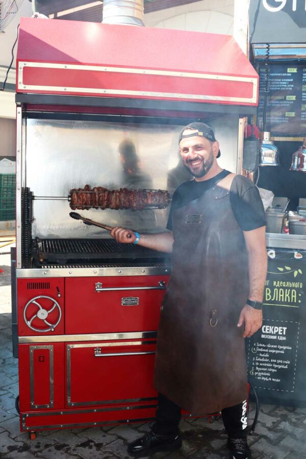 Угольный гриль Grillvett Bronx SA Hood 1300