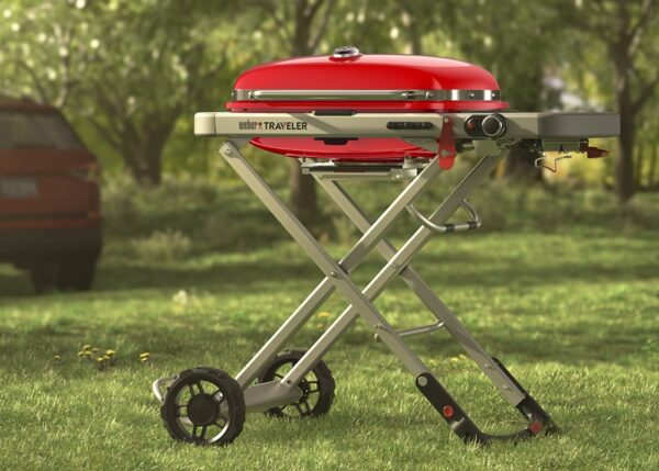 Газовый гриль Weber Traveler Red