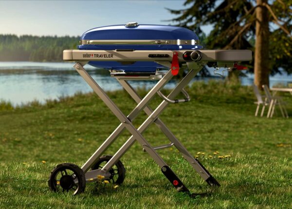Газовый гриль Weber Traveler Blue