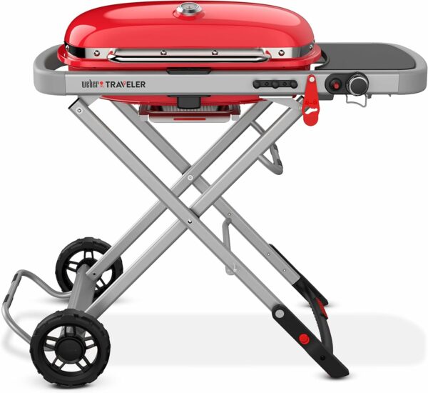 Газовый гриль Weber Traveler Red